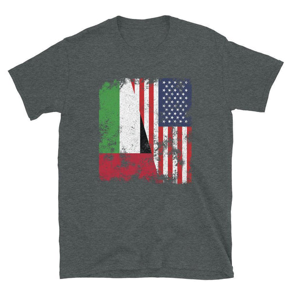 United Arab Emirates USA Flag T-Shirt