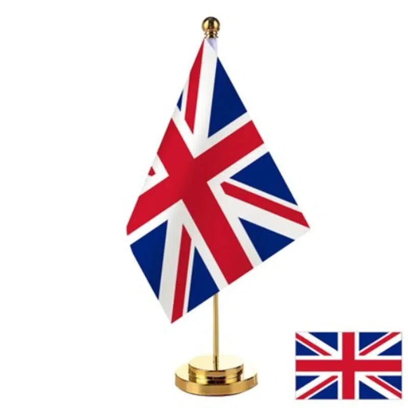 United Kingdom Desk Flag - Small Office Table Flag