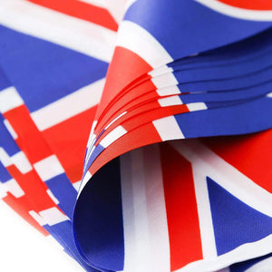 United Kingdom Flag Bunting Banner - 20Pcs