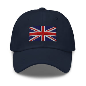 United Kingdom Flag Cap - Adjustable Embroidered Dad Hat