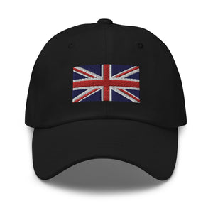 United Kingdom Flag Cap - Adjustable Embroidered Dad Hat