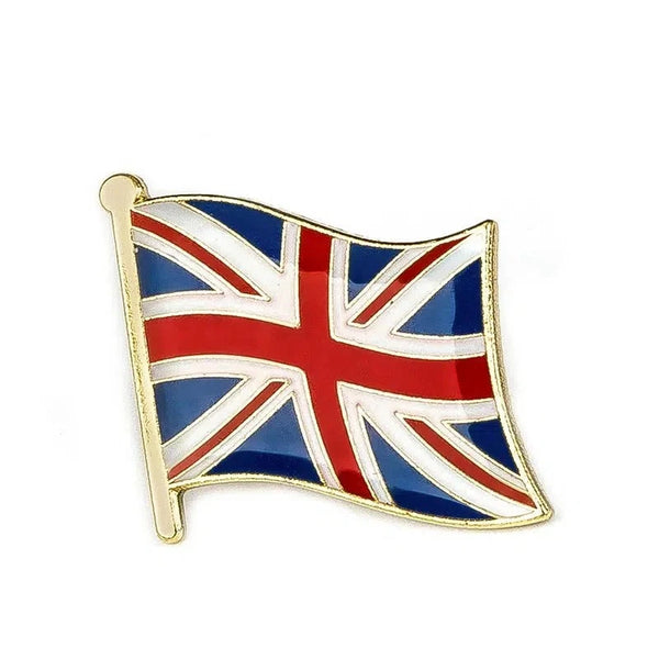 United Kingdom Flag Lapel Pin - Enamel Pin Flag