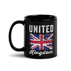 United Kingdom Flag Vintage British Flag Mug