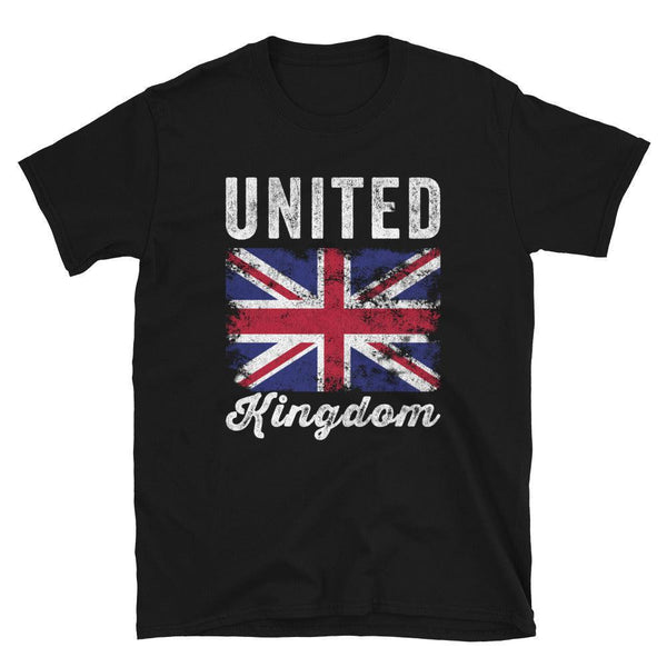 United Kingdom Flag Vintage British Flag T-Shirt