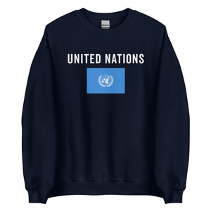 United Nations Flag Sweatshirt