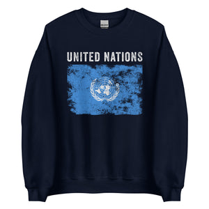 United Nations Flag Sweatshirt