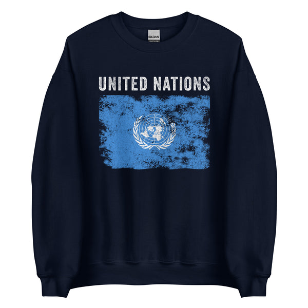 United Nations Flag Sweatshirt