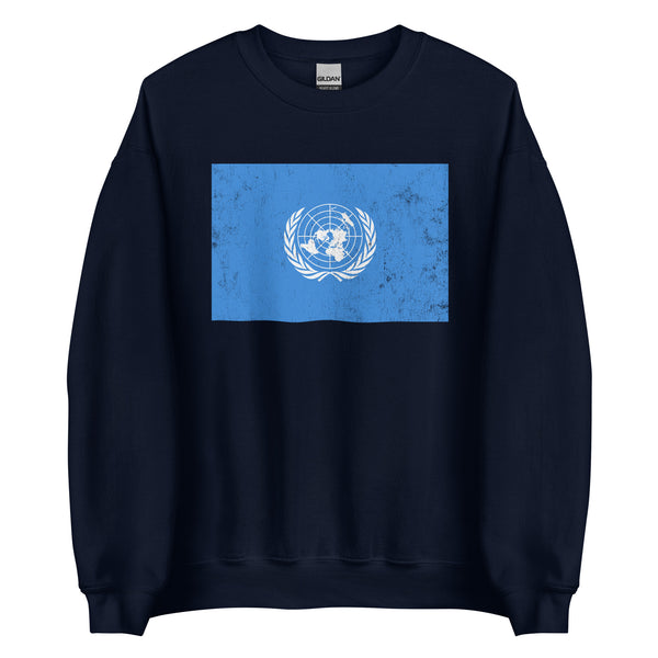 United Nations Flag Sweatshirt