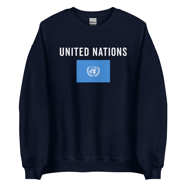 United Nations Flag Sweatshirt
