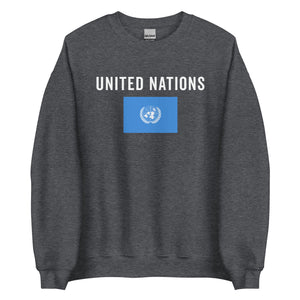 United Nations Flag Sweatshirt
