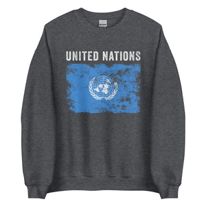 United Nations Flag Sweatshirt