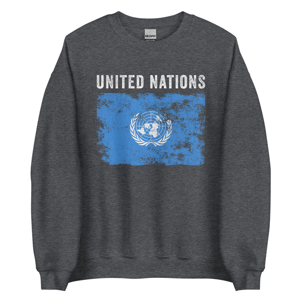United Nations Flag Sweatshirt