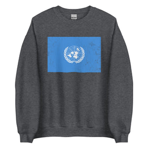 United Nations Flag Sweatshirt