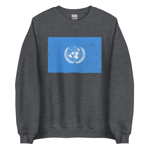 United Nations Flag Sweatshirt