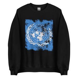 United Nations Flag Sweatshirt
