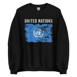 United Nations Flag Sweatshirt