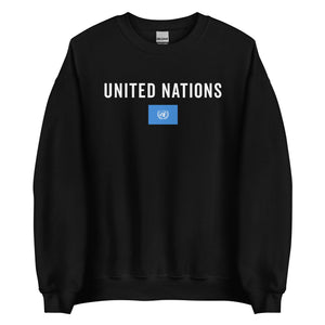 United Nations Flag Sweatshirt