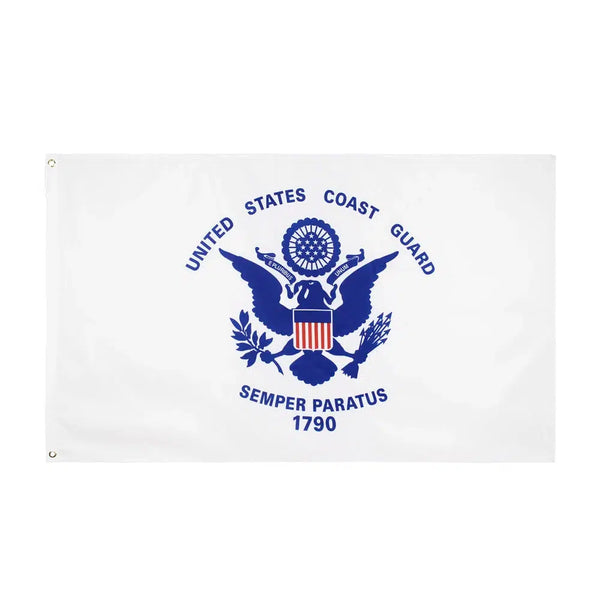 United States Coast Guard Flag - 90x150cm(3x5ft) - 60x90cm(2x3ft)