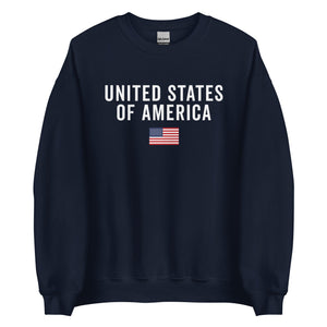 United States of America Flag Sweatshirt