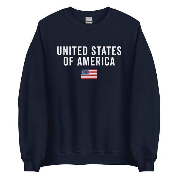 United States of America Flag Sweatshirt