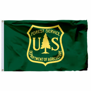 United States Forest Service Flag - 90x150cm(3x5ft) - 60x90cm(2x3ft)
