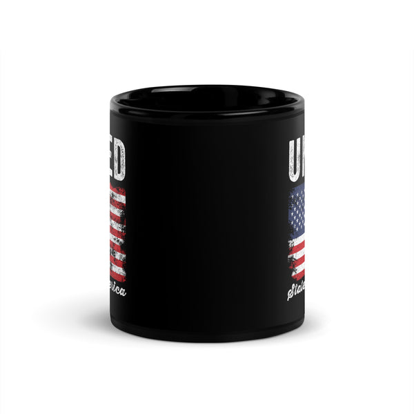 United States of America Flag Distressed Mug