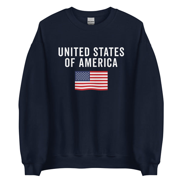 United States of America Flag Sweatshirt