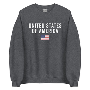 United States of America Flag Sweatshirt