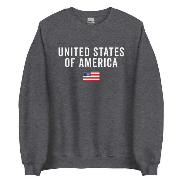 United States of America Flag Sweatshirt