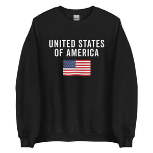 United States of America Flag Sweatshirt