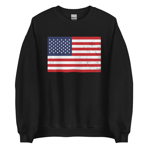 United States of America Flag Sweatshirt