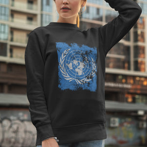 United Nations Flag Sweatshirt
