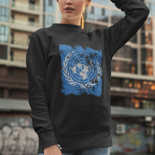 United Nations Flag Sweatshirt