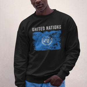 United Nations Flag Sweatshirt