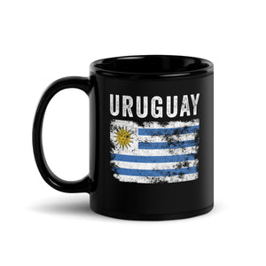 Uruguay Flag Distressed - Uruguayan Flag Mug