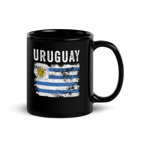 Uruguay Flag Distressed - Uruguayan Flag Mug