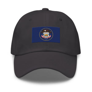 Utah 2011–2024 State Flag Cap - Adjustable Embroidered Dad Hat