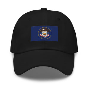 Utah 2011–2024 State Flag Cap - Adjustable Embroidered Dad Hat