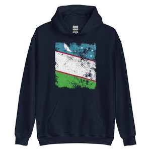 Uzbekistan Flag Hoodie