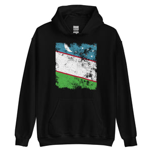 Uzbekistan Flag Hoodie