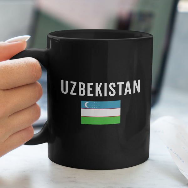 Uzbekistan Flag Mug