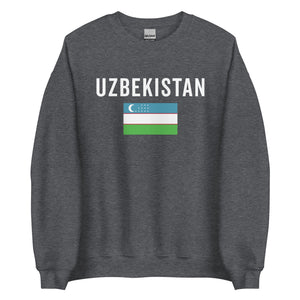 Uzbekistan Flag Sweatshirt