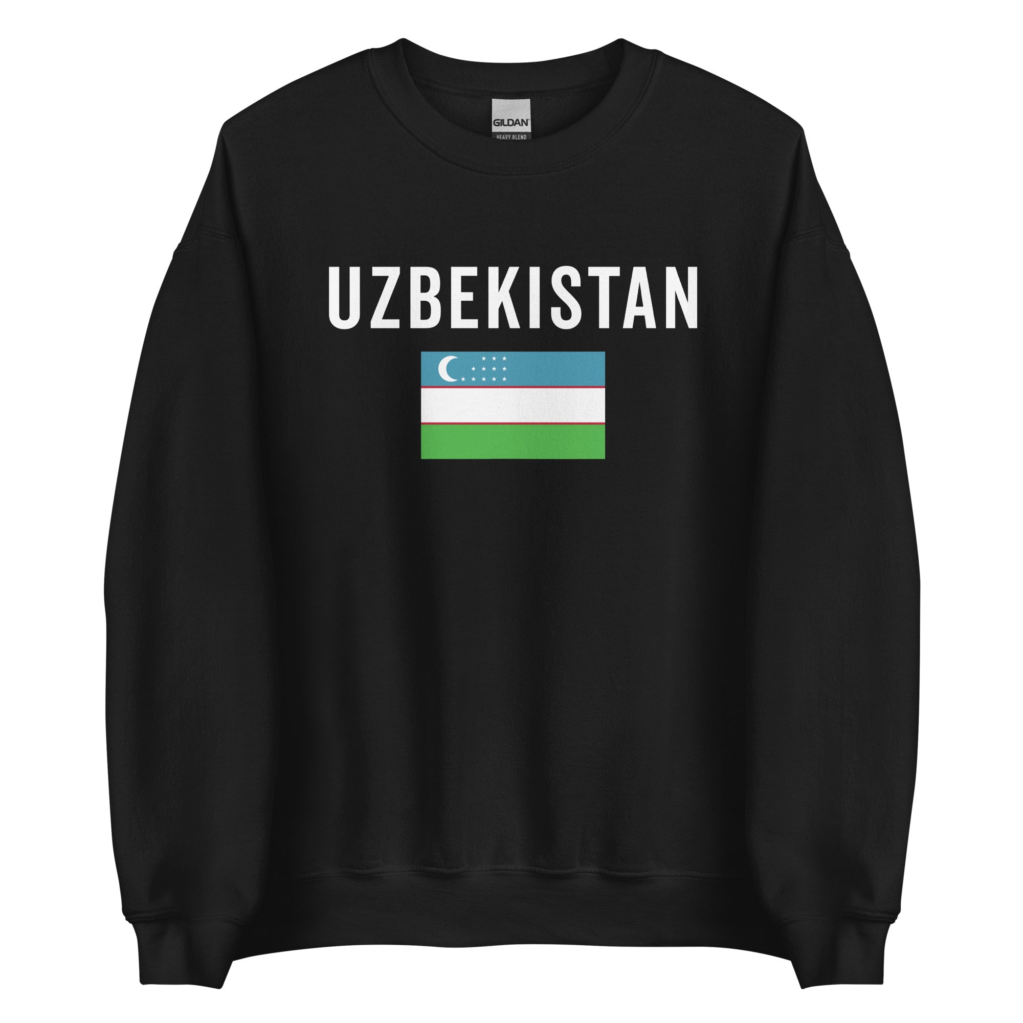 Uzbekistan Flag Sweatshirt