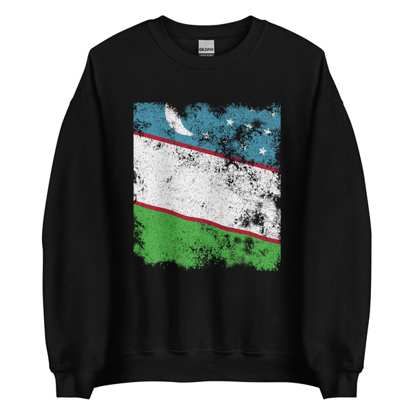 Uzbekistan Flag Sweatshirt