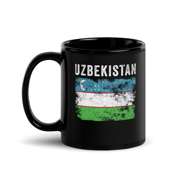 Uzbekistan Flag Vintage Uzbekistani Flag Mug