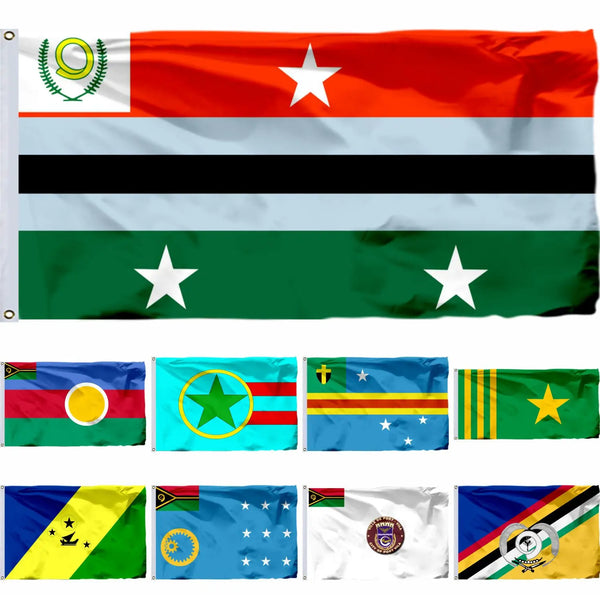 Vanuatu City & Region Flags - 90x150cm(3x5ft) - 60x90cm(2x3ft)