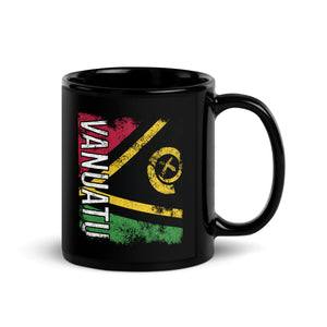 Vanuatu Flag - Distressed Flag Mug