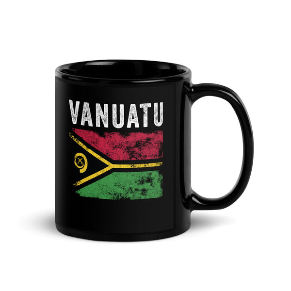 Vanuatu Flag Distressed Ni-Vanuatu Flag Mug