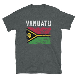 Vanuatu Flag Distressed Ni-Vanuatu Flag T-Shirt