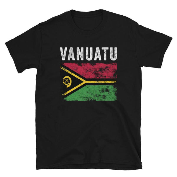 Vanuatu Flag Distressed Ni-Vanuatu Flag T-Shirt